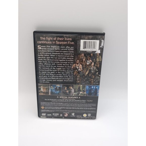 The 100: The Complete Fifth Season (DVD, 2017) Drama TV Series - Picture 2 of 3
